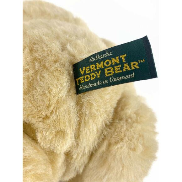 Vermont Teddy Bear Plush Classic Jointed Brown Made in USA 15 Inches - Picture 10 of 10